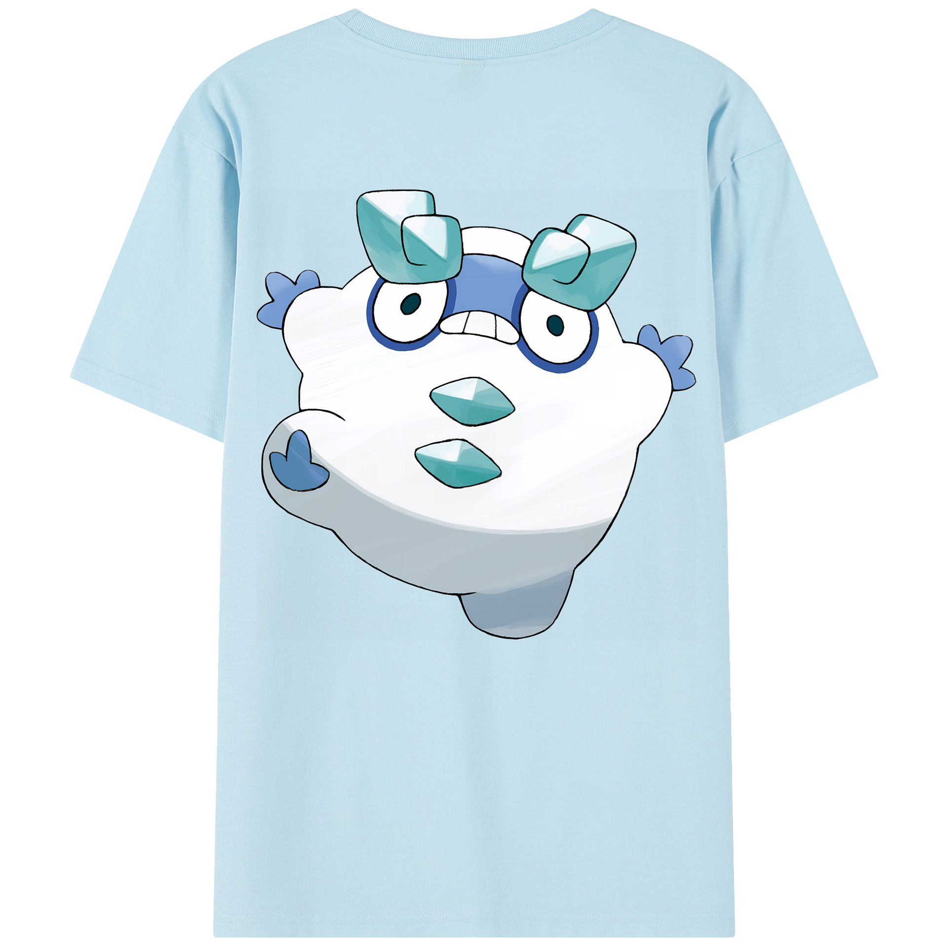 （画像用） ポケットモンスター Pokémon 綿100％半袖Tシャツ（背面プリント）